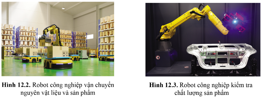 Bài 12 - DÂY CHUYỀN SẢN XUẤT TỰ ĐỘNG SỬ DỤNG ROBOT CÔNG NGHIỆP