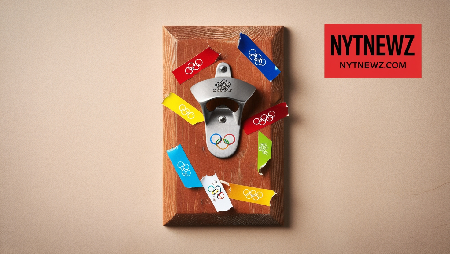 Bottle Opener Wall Mount Beer Olympic Stickers For Sale