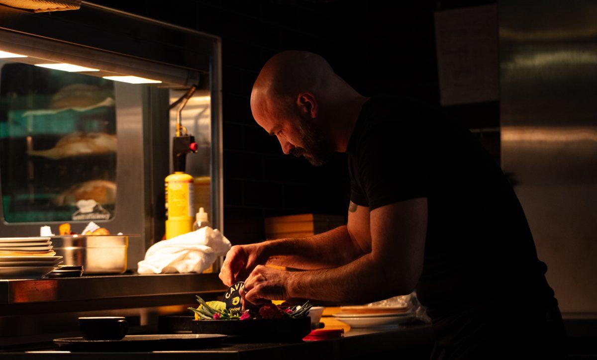 chef working in the kitchen