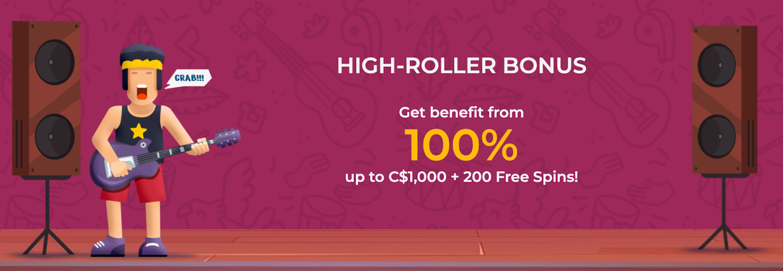 Rolling Slots Casino High Roller Bonus