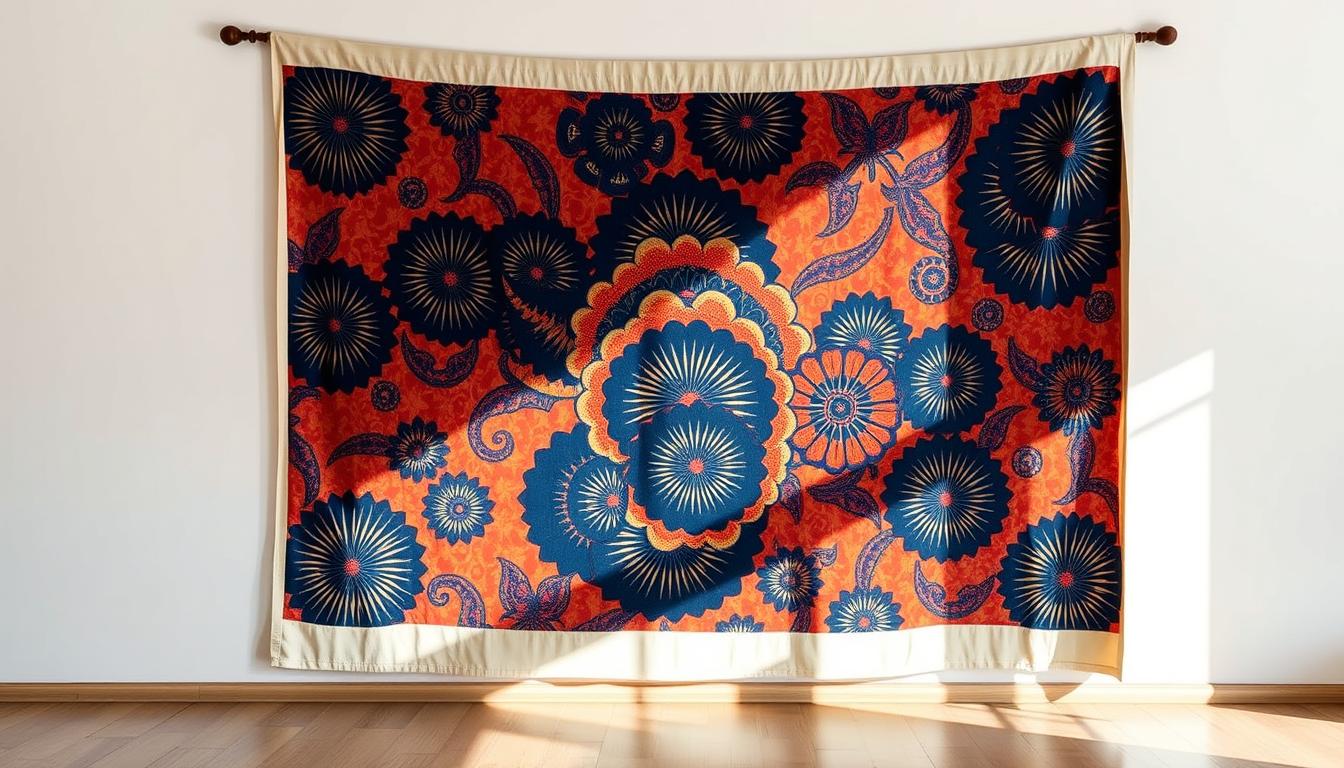 batik wall decor