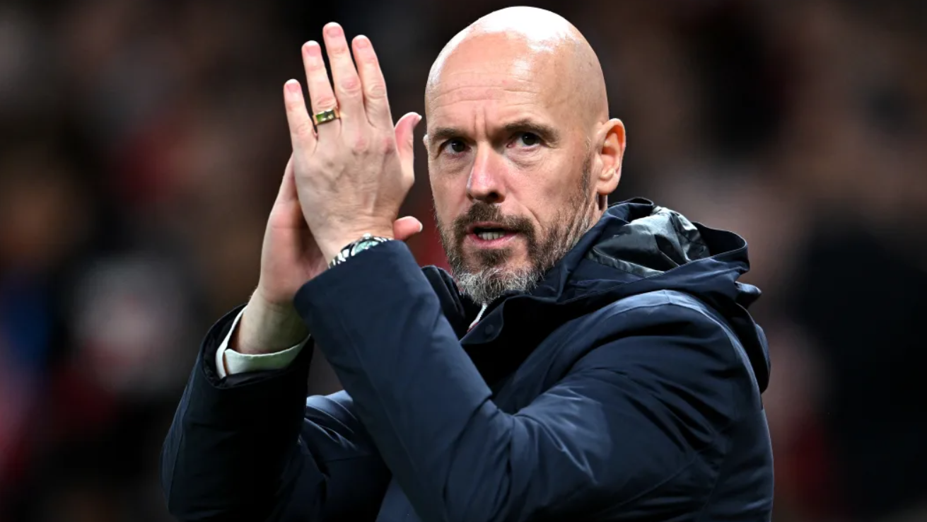 Huấn luyện viên Erik ten Hag của đội tuyển MU