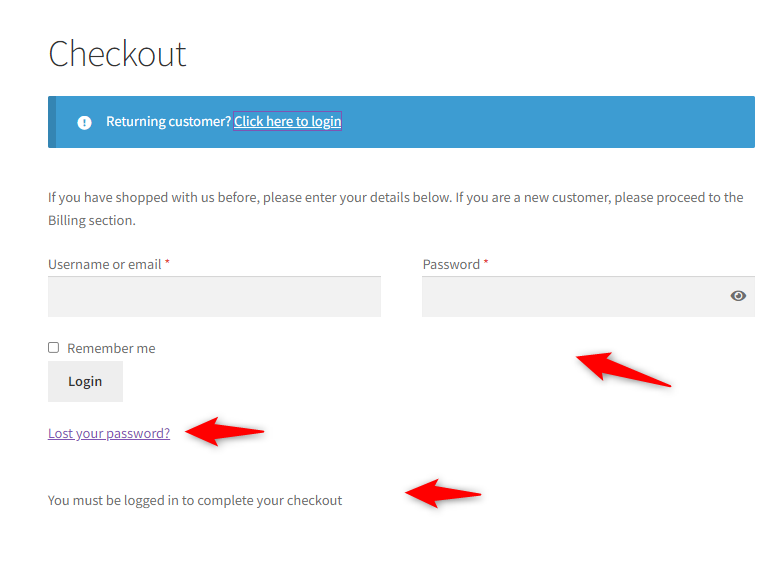 WooCommerce Force Login Before Checkout