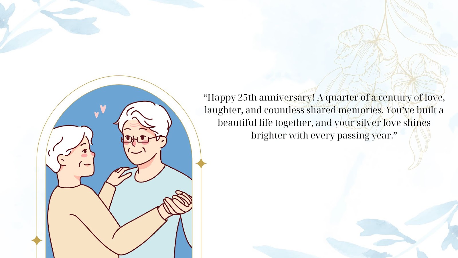 Touching and long wishes in weddings anniversary to the parents are based on the most important life milestones as stated.