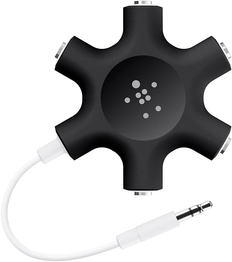 Belkin Rockstar 5-Jack Multi Headphone Audio Splitter