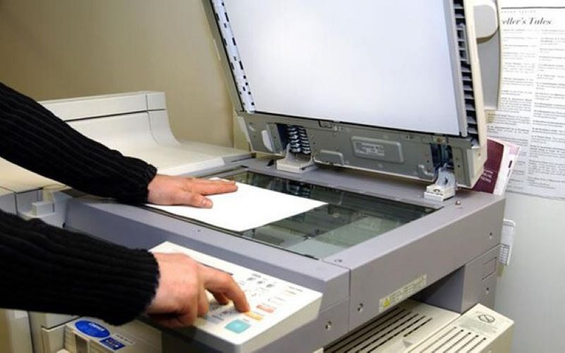 Cách photocopy tài liệu thu nhỏ 2 mặt bằng máy photocopy