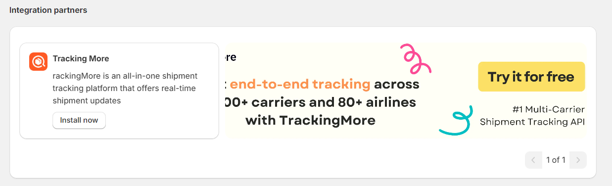 TrackingMore partner