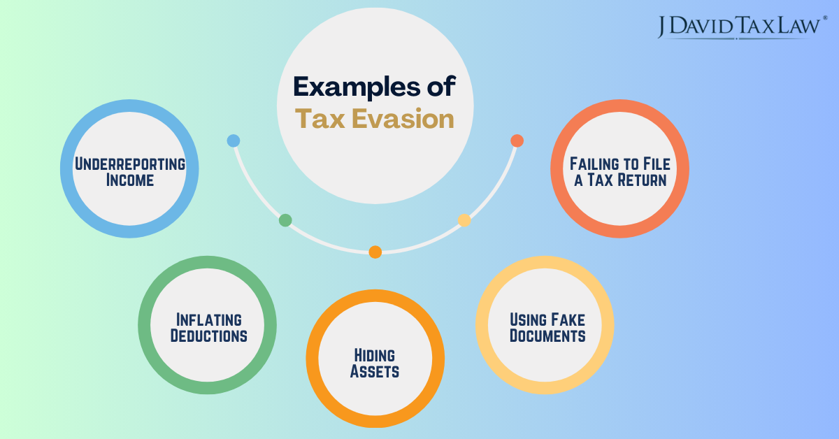 Examples of Tax Evasion