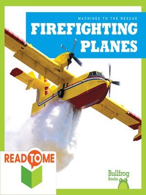 "Firefighting Planes" (ebook) cover