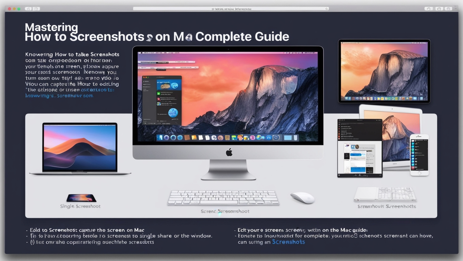 Mastering How to Screenshots on Mac