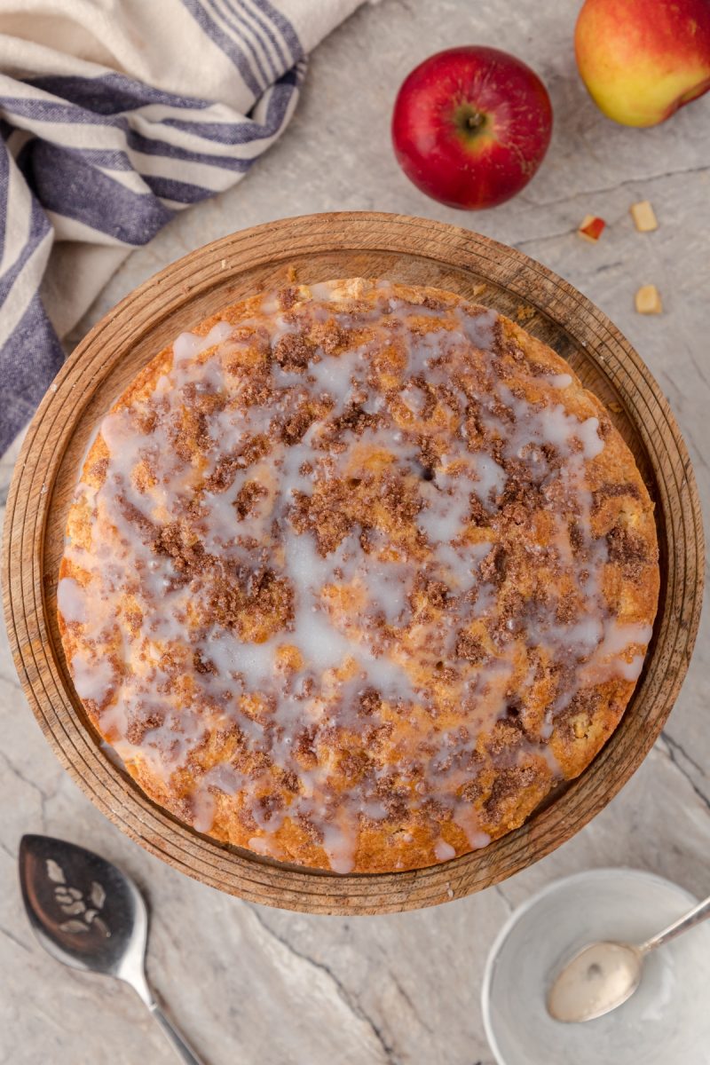 Apple cake.