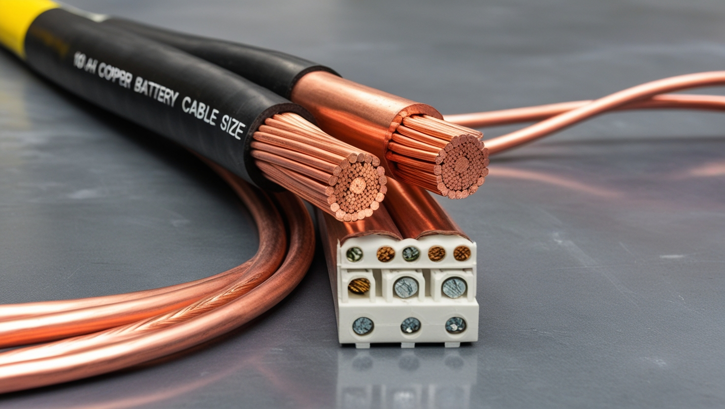 160 AH Copper Battery Cable Size