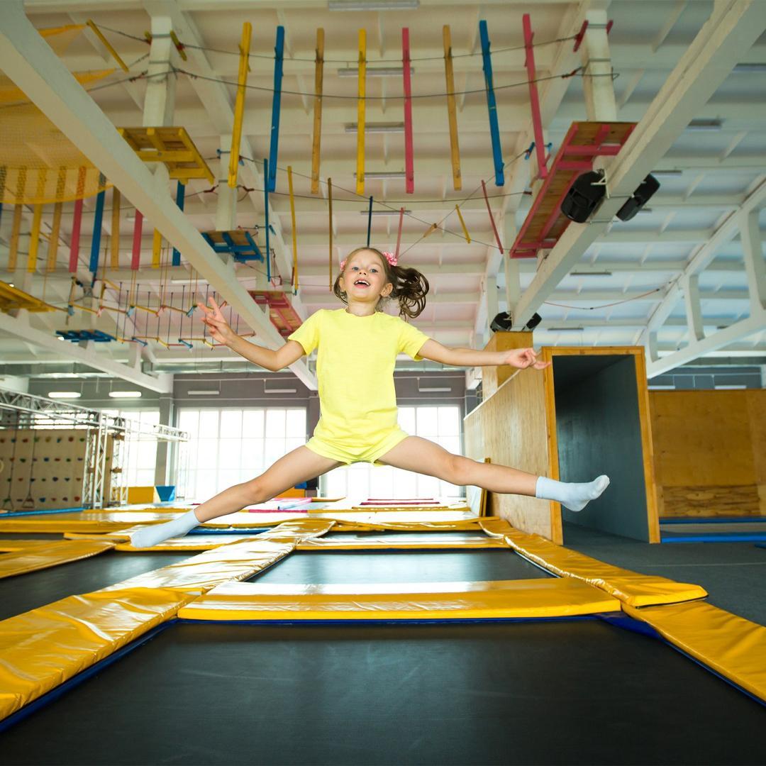 One Person at a Time - trampoline park safety tips