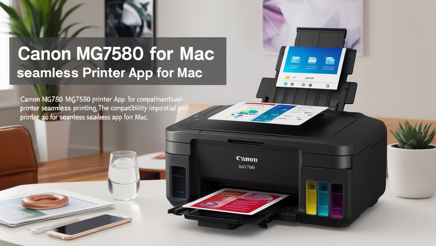 Canon MG7580 Printer App for Mac