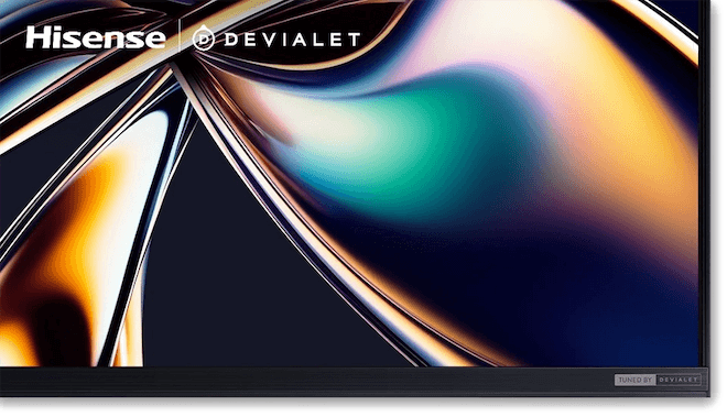 Hisense ULED MiniLED TV tuned by Devialet.