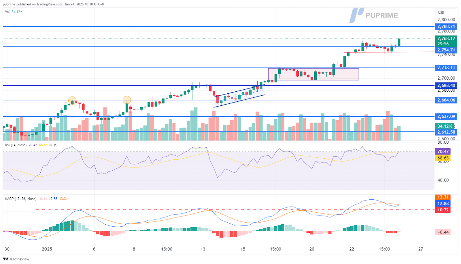 xauusd 24012025