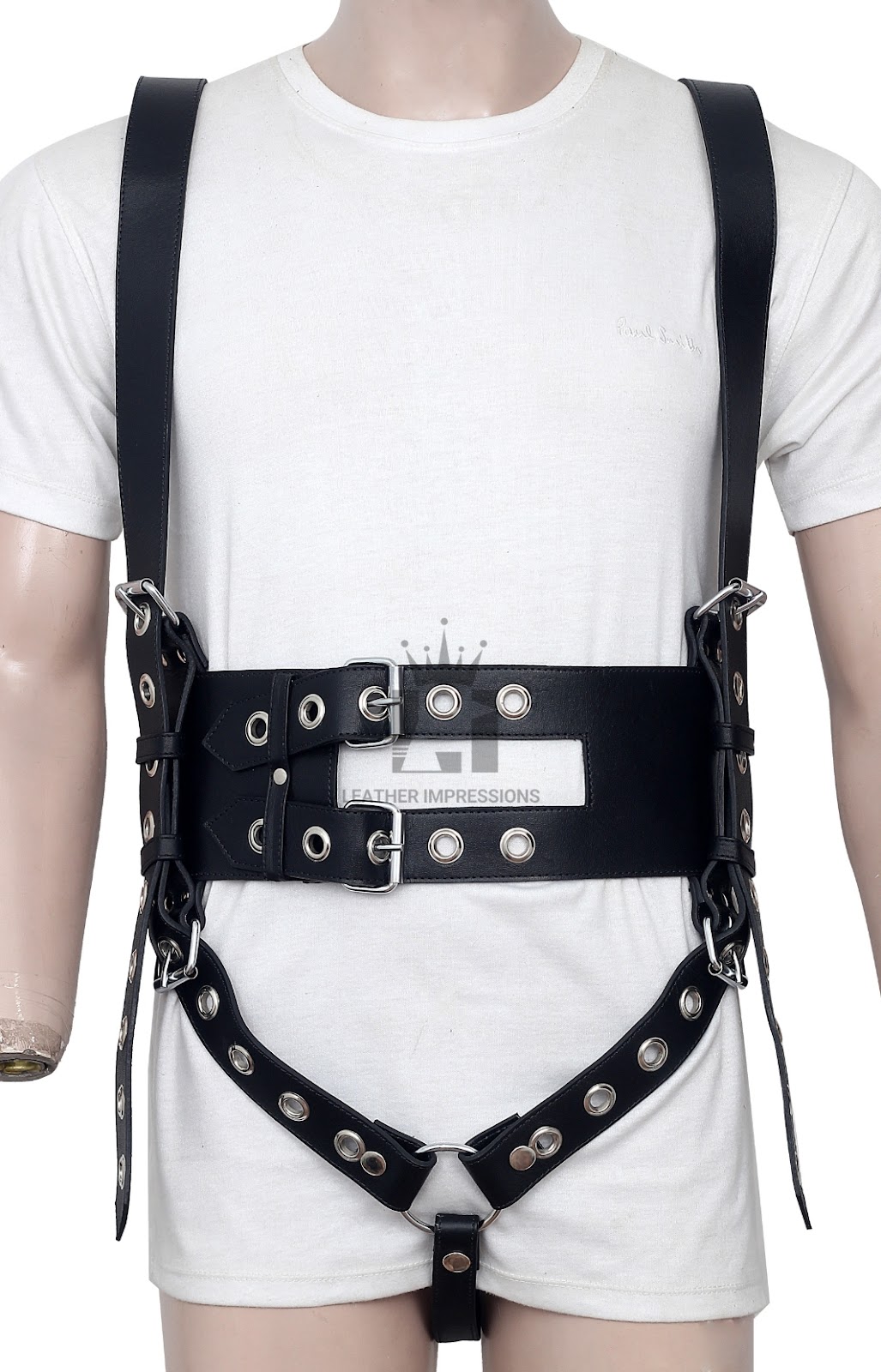 Mens Leather Harness