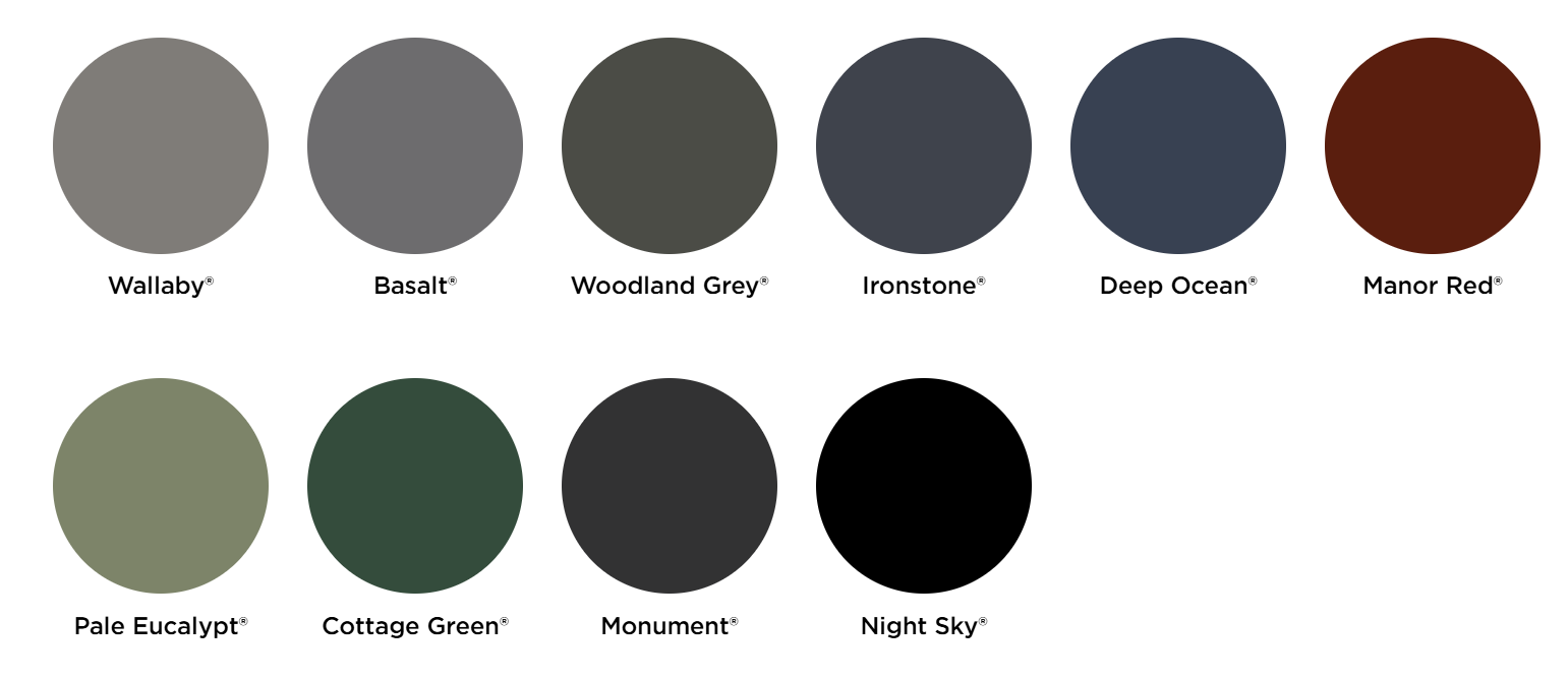 Midtone Colour Palettes