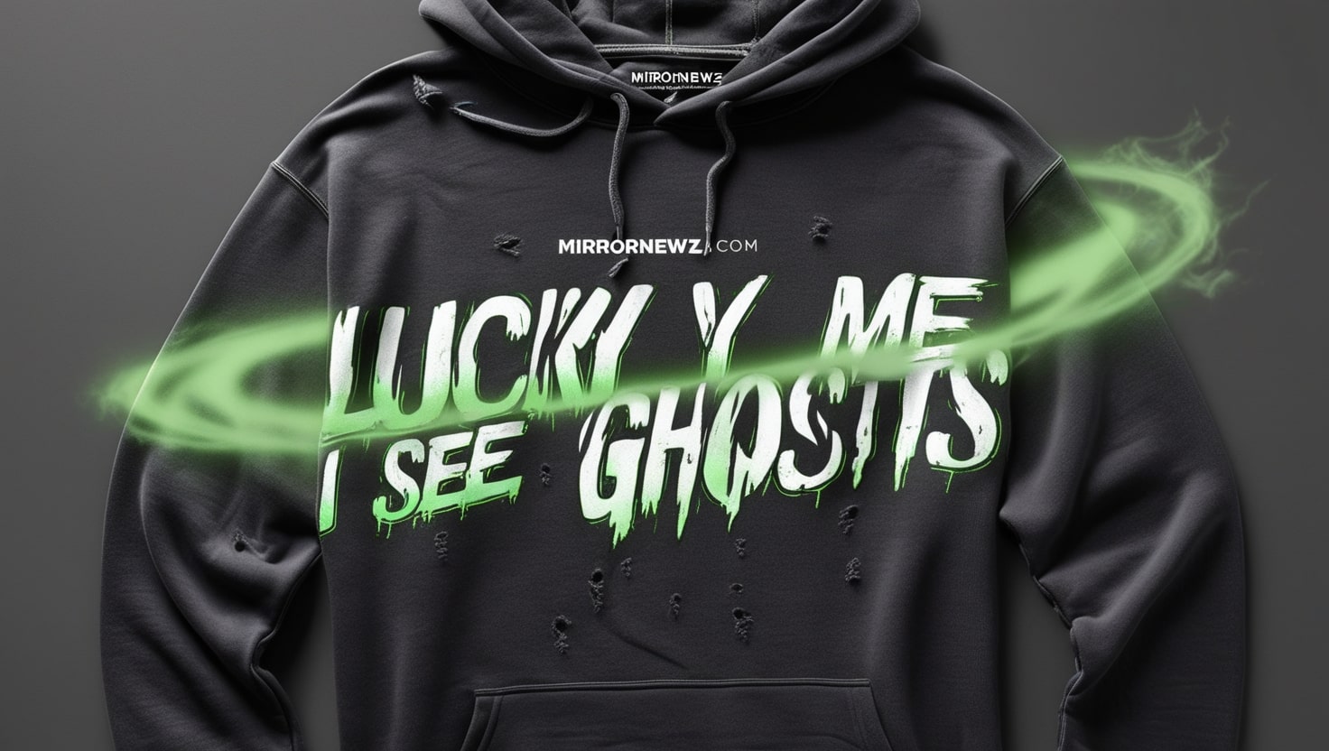 Lucky Me I See Ghosts hoodie