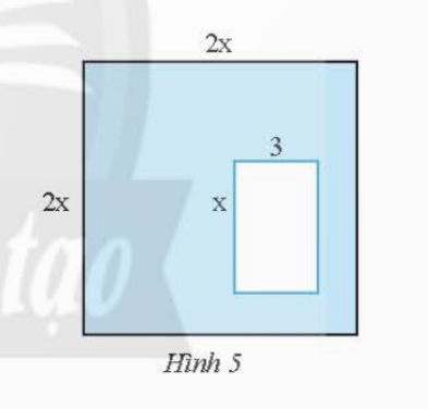 CHƯƠNG 7: BIỂU THỨC ĐẠI SỐBÀI 3: PHÉP CỘNG VÀ PHÉP TRỪ ĐA THỨC MỘT BIẾN1. ĐA THỨC MỘT BIẾN Bài 1:  Hãy lập biểu thức biểu thị tổng chu vi của hình vuông (Hình 1a) và hình chữ nhật (Hình 1b)Đáp án chuẩn:4x + 2x.(x+1)Đáp án chuẩn:Cách 1: P(x) + Q(x) = 7x3 – 8x + 12 + 6x2 – 2x3+3x – 5 = 5x3 + 6x2 +-5x + 7Cách 2:  2. PHÉP TRỪ HAI ĐA THỨC MỘT BIẾNBài 2: Hình 2 gồm một hình chữ nhật có chiều dài 4x cm, chiều rộng 2x cm và hình vuông nhỏ bên trong có cạnh x cm. Hãy lập biểu thức biểu thị diện tích của phần được tô màu vàng trong hình 2. Đáp án chuẩn:8x2-x2Thực hành 2: Cho hai đa thức P(x) = 2x3 – 9x2 + 5; Q(x) = -2x2 – 4x3 + 7x. Hãy tính P(x) – Q(x) bằng hai cách.Đáp án chuẩn:Cách 1: P(x) – Q(x) = (2x3 – 9x2 + 5)– (-2x2 – 4x3 + 7x) = 6x3 – 7x2 -7x + 5Cách 2: 3. TÍNH CHẤT CỦA PHÉP CỘNG ĐA THỨC MỘT BIẾNĐáp án chuẩn:x2+2x+3 BÀI TẬP