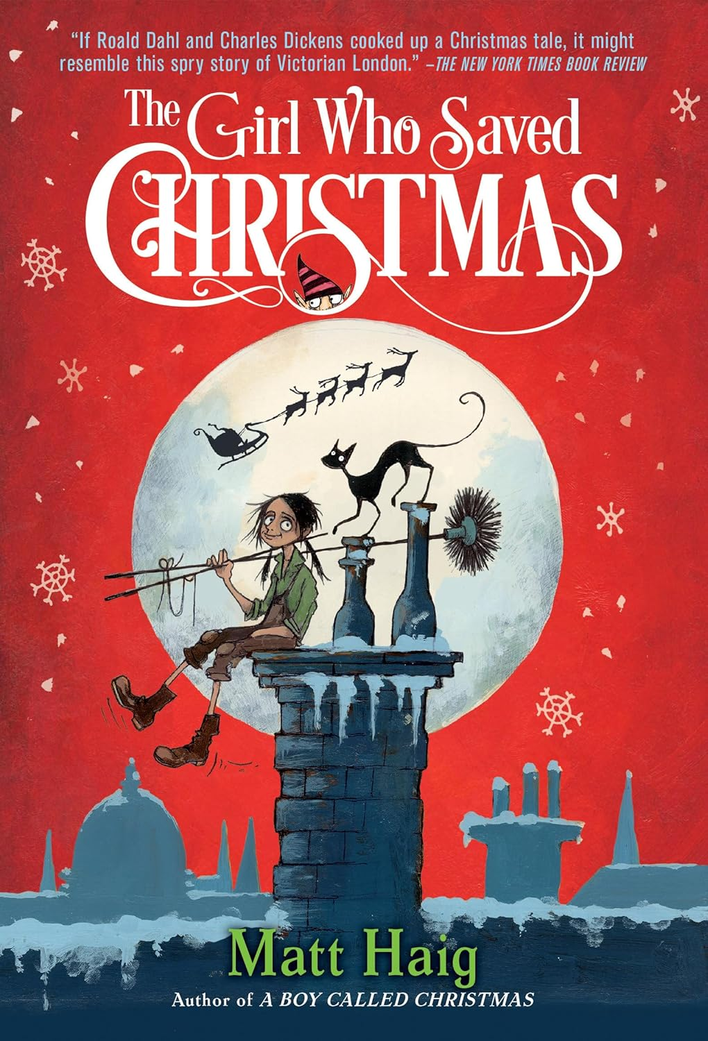 The Girl Who Saved Christmas book cover