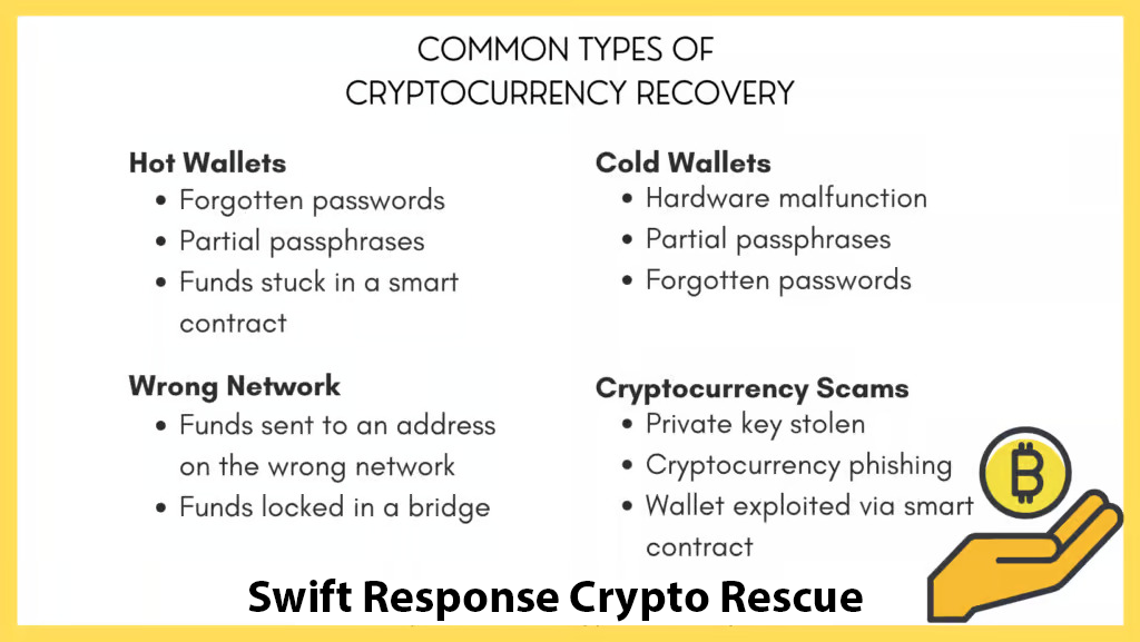 Common Types of Cryptocurrency Recovery