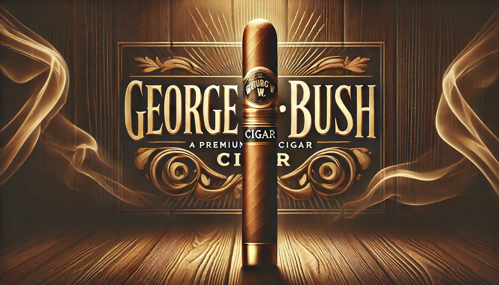 george w. bush cigar