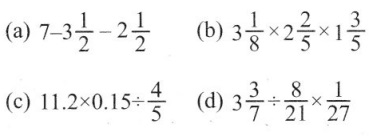 CBSE Class 7 Maths Fractions and Decimals Worksheets 2