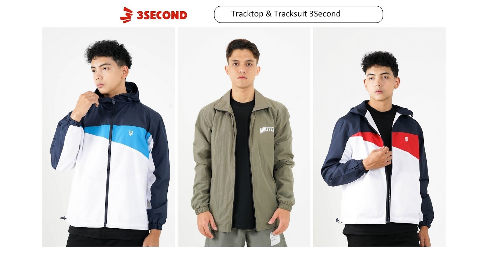 Jenis Jenis Jaket Tracktop & Tracksuit 3Second