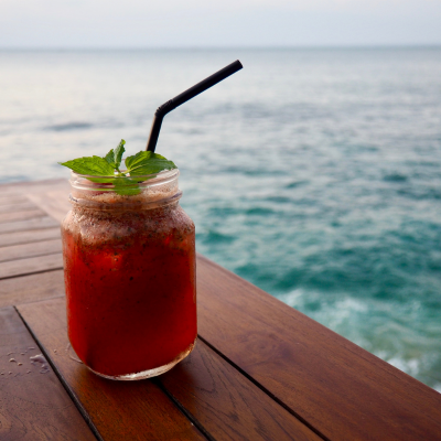 Strawberry Watermelon Fruity Mocktail