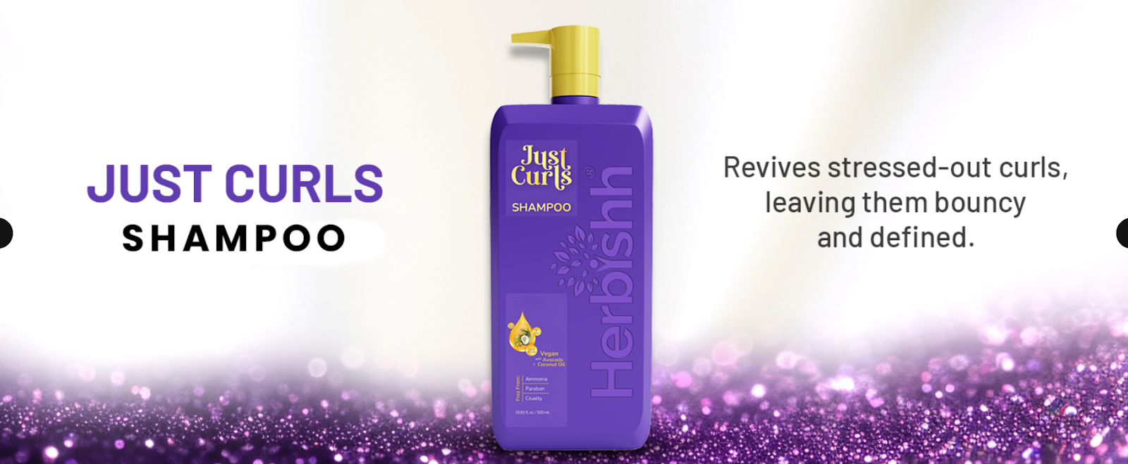 Herbishh Just Curls Shampoo