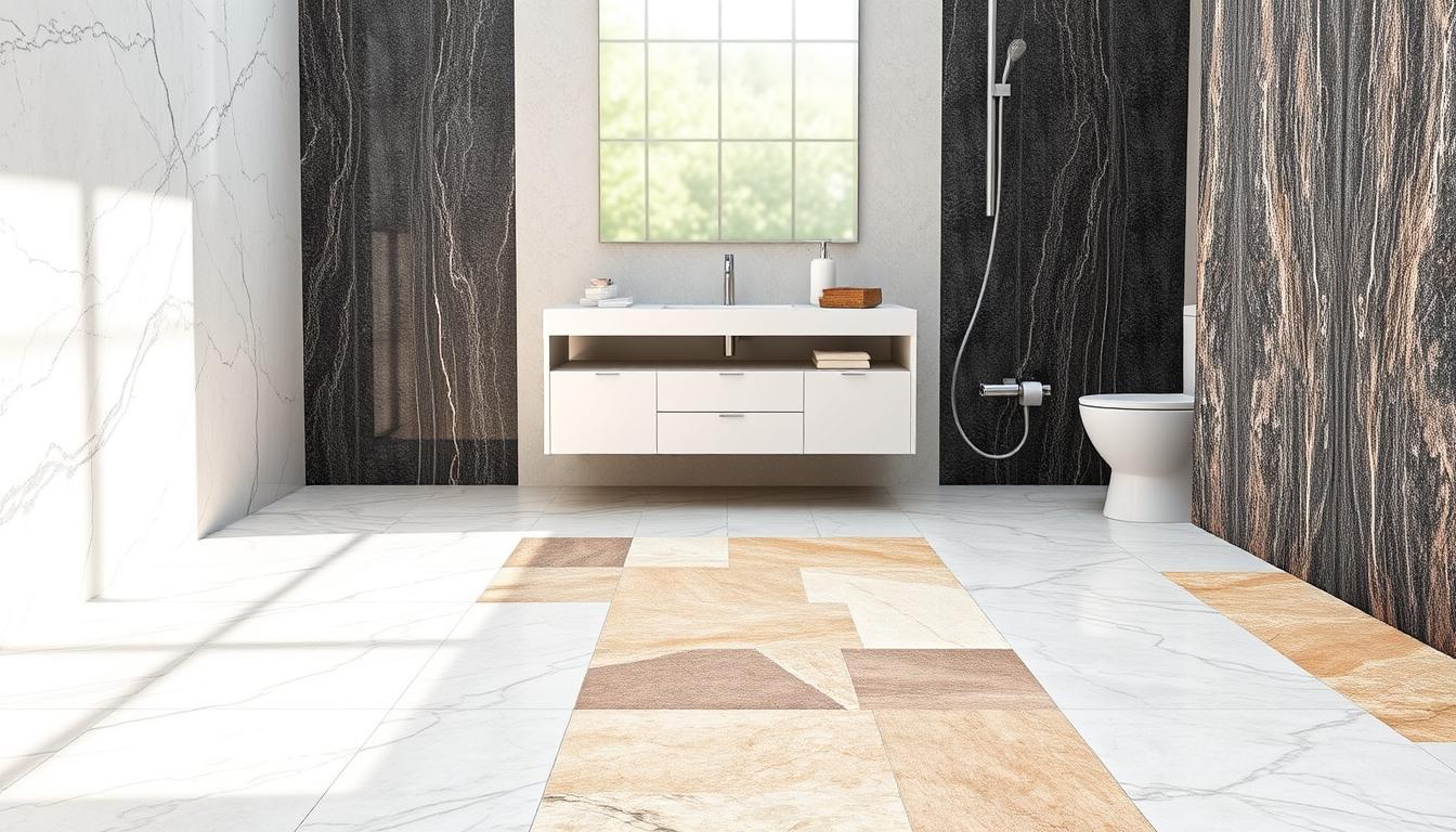bathroom flooring materials