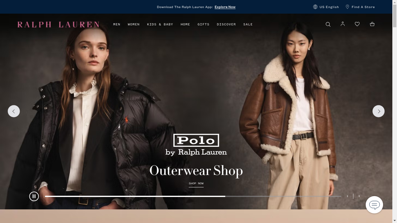 LAUREN Ralph Lauren website