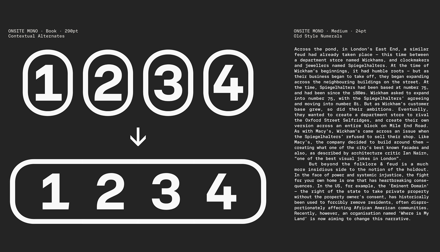 Typeface font grotesk monospace Mono semimono sans serif type design foundry grotesque