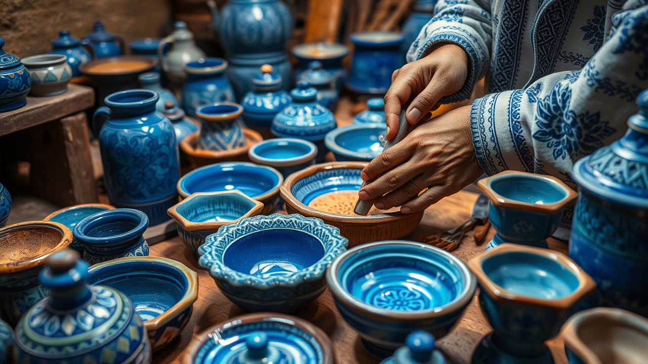 Multani Blue Pottery