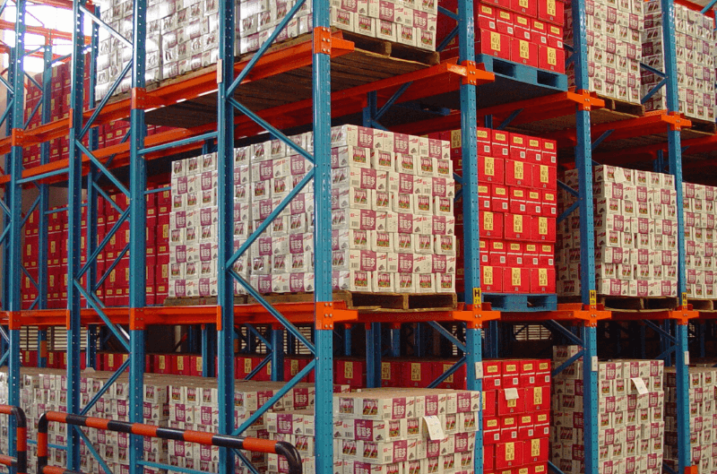 warehouse storage rack