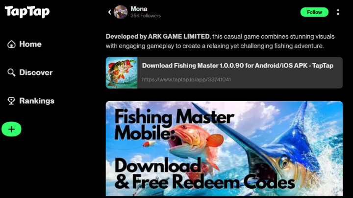 Fishing Master APK on TapTap