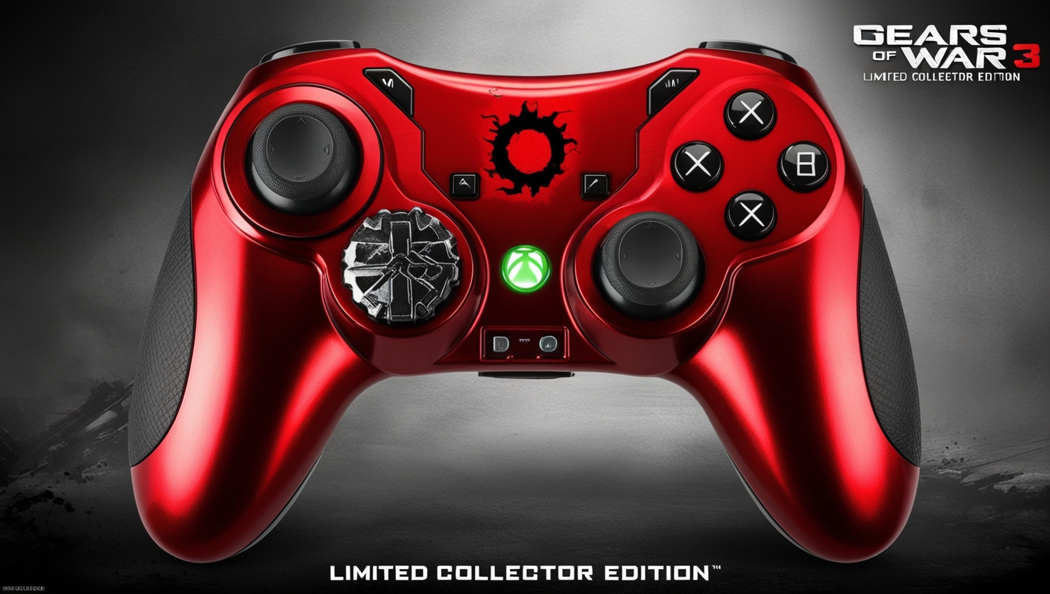 the Gears of War 3 Limited Edition Controller 2