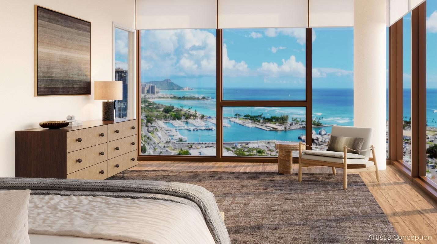 A bedroom with a view of the ocean

AI-generated content may be incorrect.