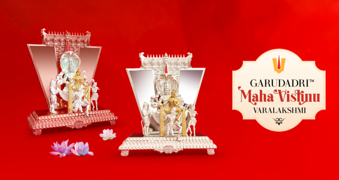 Garudadri Maha Vishnu Varalakshmi Idol collection | CKC Jewellers