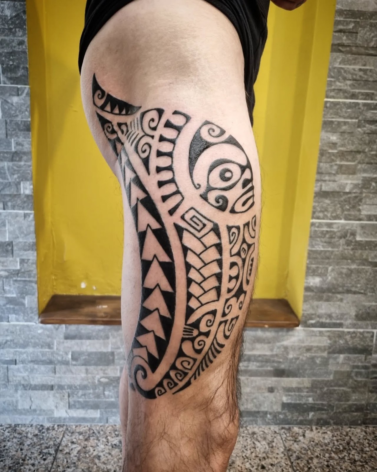 Tribal Thigh Tattoos