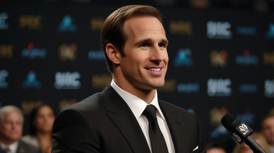 Drew Brees Makes His NBC Debut