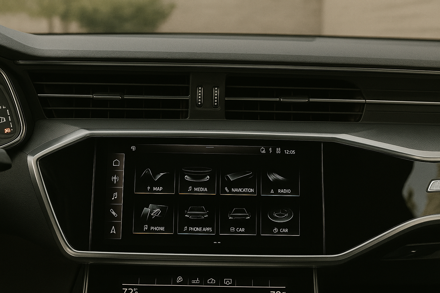 Audi's infotainment system