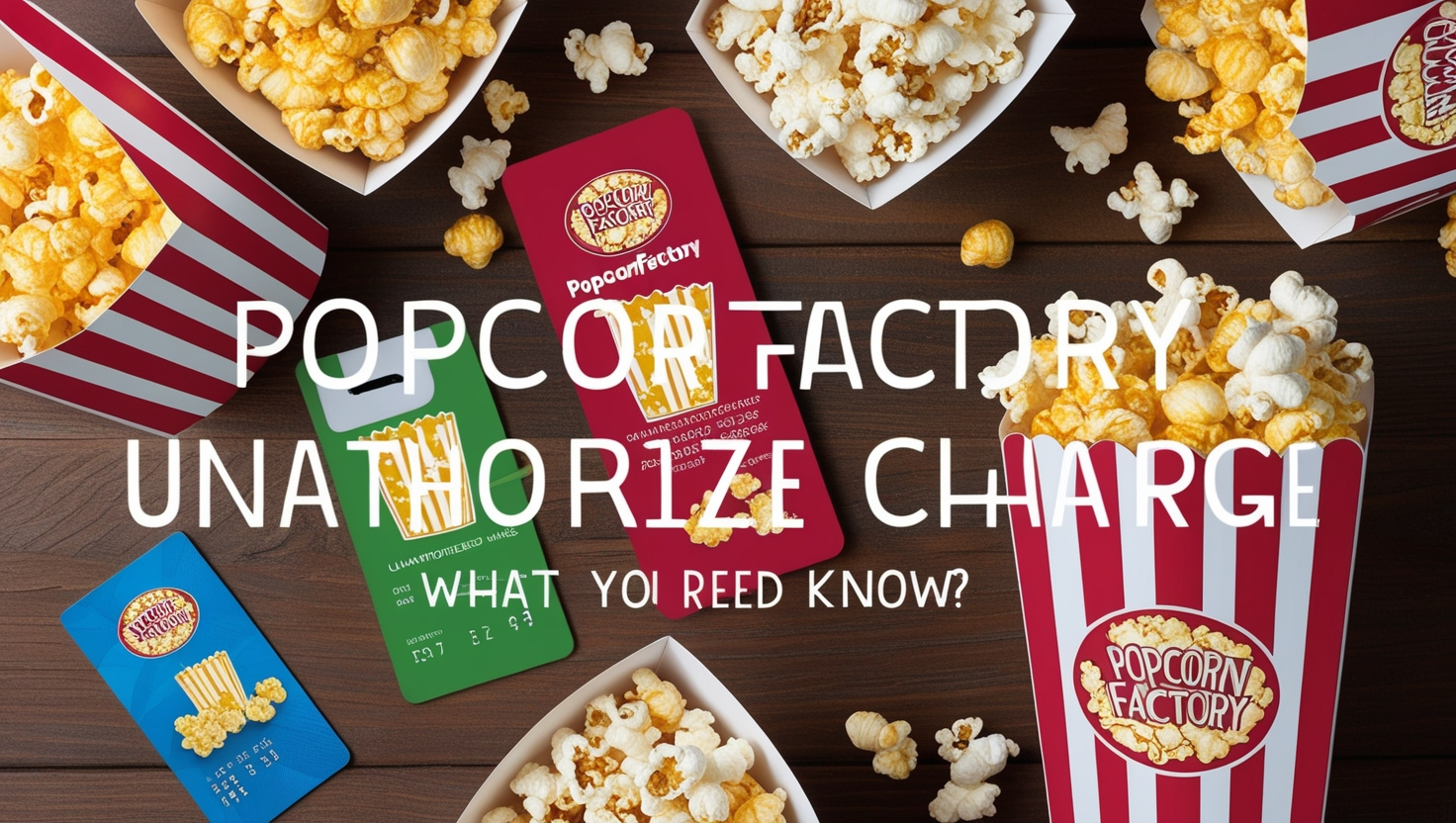 PopcornFactory Unauthorized Charge