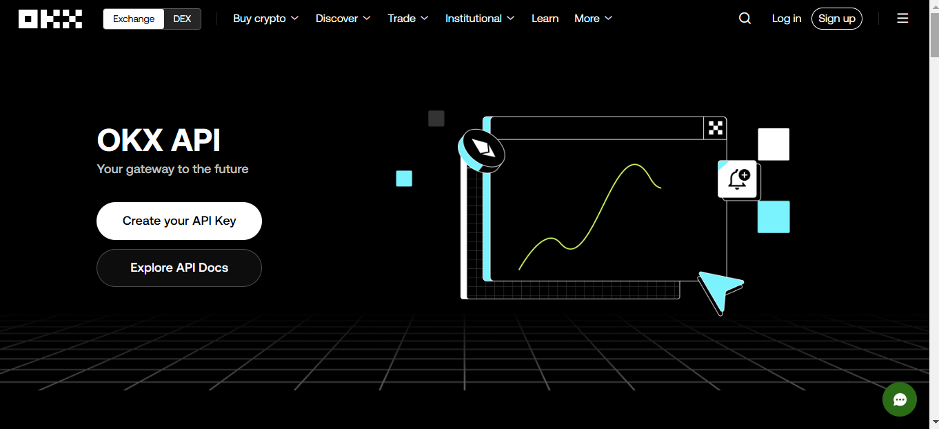 OKX homepage 