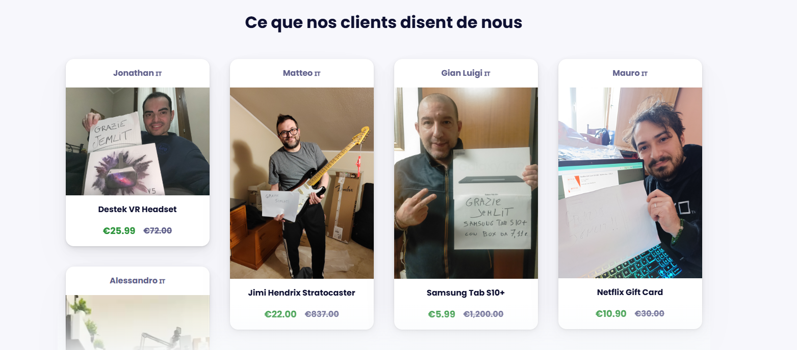 Avis des utilisateurs de Jemlit
