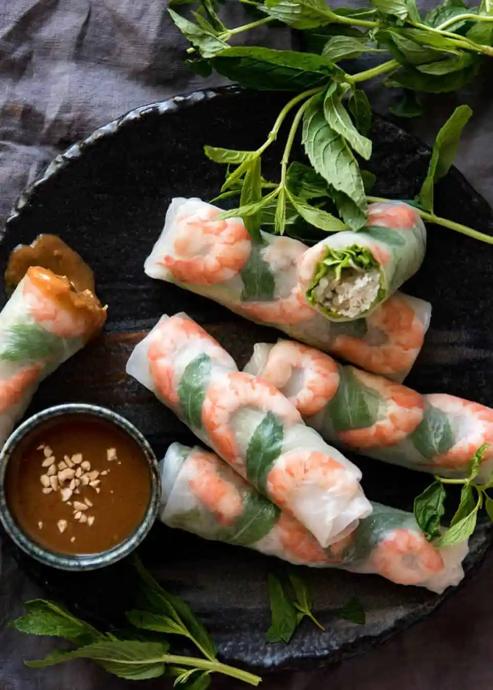 Saigon Pho and Grill Shops Around USA spring roll