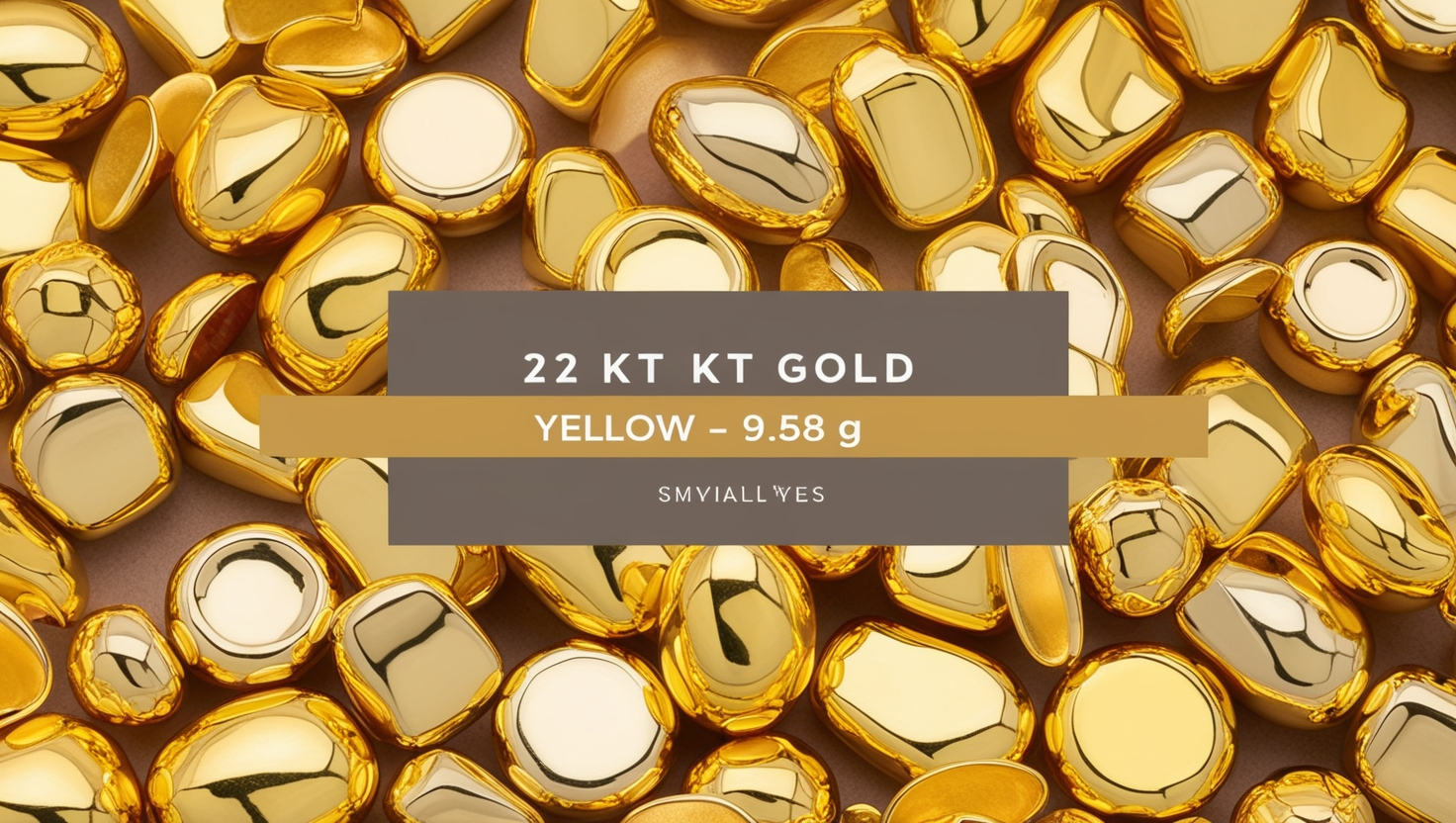 22 kt Gold Yellow - 9.58 g