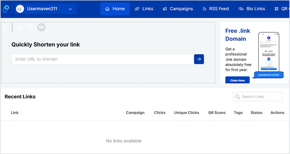 Your brand workspace is ready