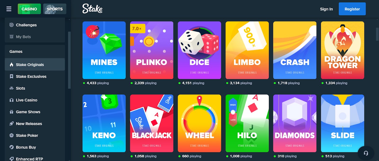 stake ltc casino